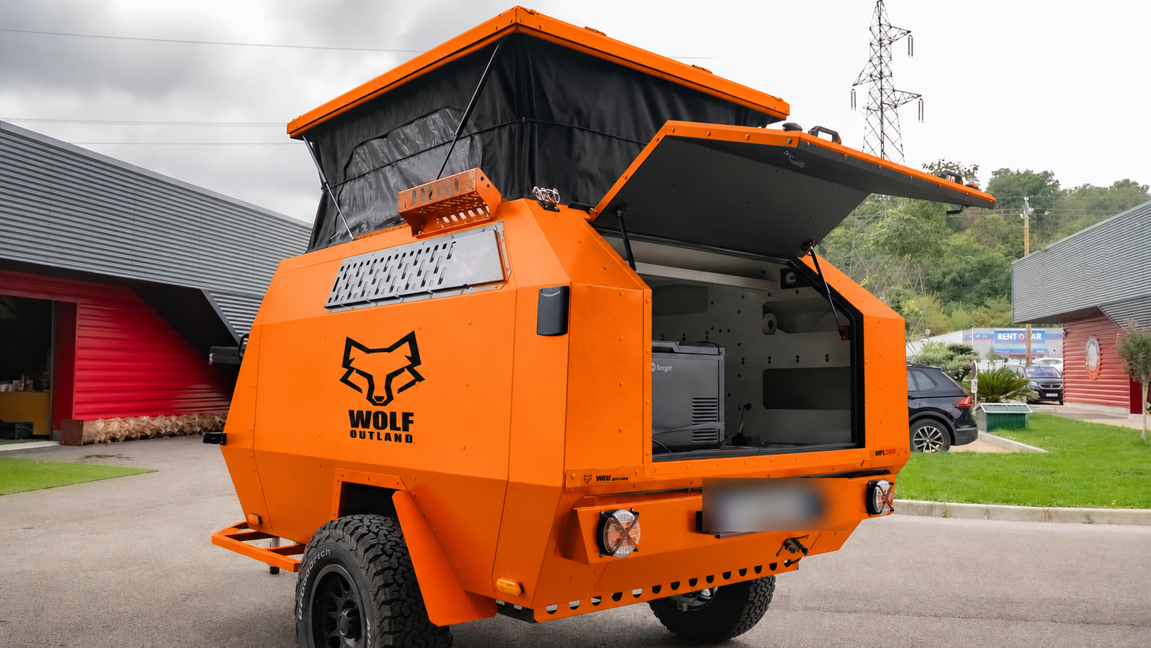 WOLF MFL 360 — Fluorescent orange